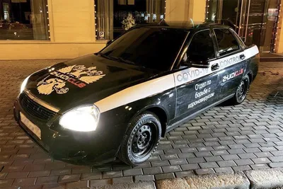 Полиция задержала машину с надписью \"Отдел по борьбе с коронавирусом\" -  Российская газета