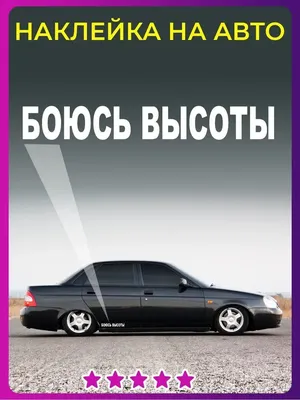 Наклейка на авто Прикольные надписи садись пристегнись заткнись держись ВАЗ  автомобиль машина - купить по выгодным ценам в интернет-магазине OZON  (714476136)