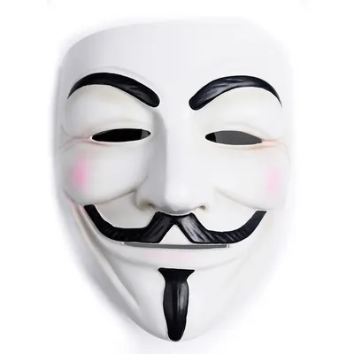 Маска анонимуса | Анонимус, Маска, Страшные лица