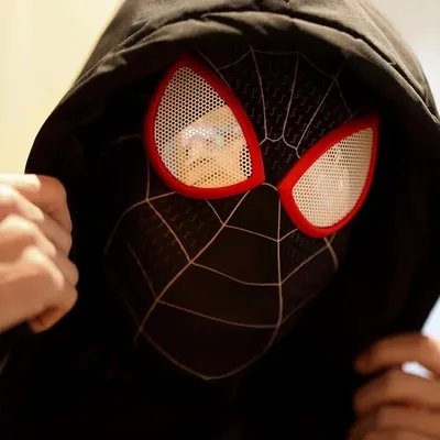 Мастер-класс по созданию маски Человека-паука своими руками | Felt mask,  Spiderman halloween costume, Spiderman mask