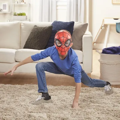 Маска тканевая Человек Паук: купить маски супергероев из фильма Мстители в  интернет магазине Toyszone.ru
