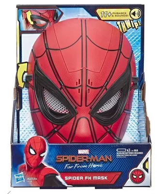 Маска Человека паука (Spiderman) черная - купить недорого в  интернет-магазине игрушек Super01