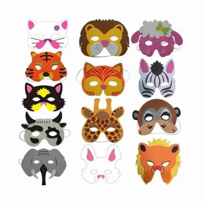 Карнавальные маски животных детские INFANT 50781025 купить в  интернет-магазине Wildberries