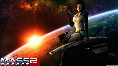 Фотография Mass Effect Mass Effect 2 молодые женщины 1920x1080