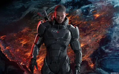 Аватар с Тейном из игры Mass Effect 2 — Картинки на аву