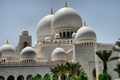 Мусульманские обои: Мечеть в Абу Даби