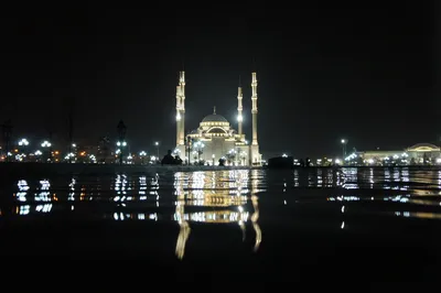 Мечети Константинополя на вечерней заре - обои на рабочий стол