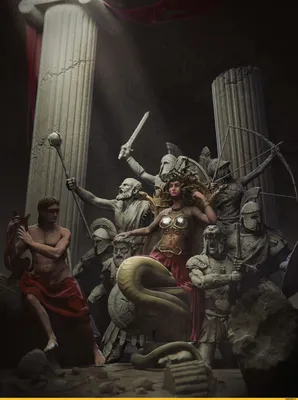 Щит Медузы Горгоны Леонардо да Винчи — купить декоративные щиты Art Gladius  с доставкой по Москве и Санкт-Петербургу или по всей России