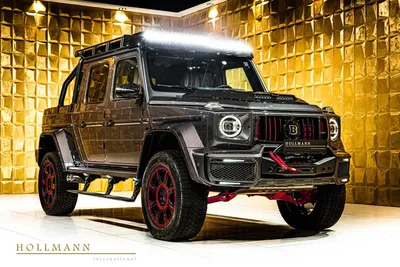 Brabus builds a Mercedes-Benz G-Class pickup packing 888 hp