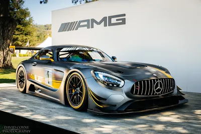 Фото Mercedes-Benz Стайлинг Mercedes AMG GT серебристая Автомобили