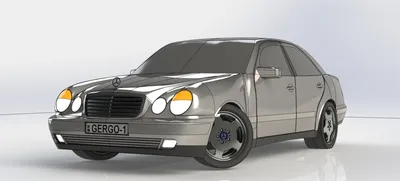 3D file Mercedes Benz E-Class w210 🚗・3D printable model to download・Cults