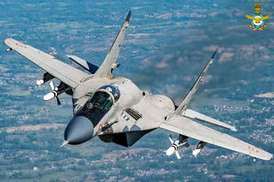 MiG-29 fighter jets deployed in J-K to tackle Pak, China threats -  Rediff.com