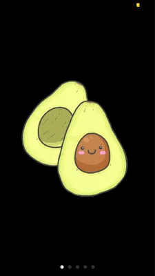 Как нарисовать Авокадо. Просто рисуем милых авокадо. | РИСУНКИ ЮЛЬКИ | Дзен