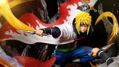 ShiNianBaiRen Studio Naruto Minato Namikaze Statue | GKLoot.com – GK Loot