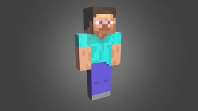 Minecraft Steve - Download Free 3D model by Raph3D (@anndaniau) [203434e] -  Sketchfab