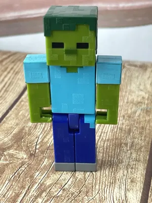 Zombie Minecraft - Mixamo Animatable - Use your own Skin 3D model -  TurboSquid 1738609