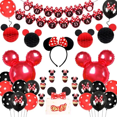 Микки Маус 1, Микки Маус Минни Маус Приглашение на свадьбу День Рождения  Ребенка, Микки Маус, ребенок, герои, воздушный шар png | Klipartz