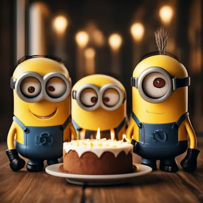 Видео поздравление с днем рождения Миньоны! Самое прикольное поздравление в  сети интернет на сегодняшний день… | Миньоны, Смешные счастливые дни  рождения, Светлячки