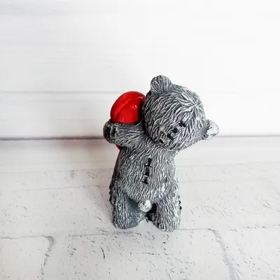Фигурка мишка Тедди с сердцем Символический подарок влюбленным на 14  февраля день св. Валентина (ID#1111346848), цена: 170 ₴, купить на Prom.ua