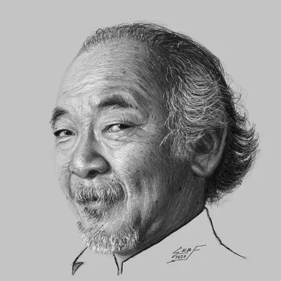 Mr Miyagi T-Shirt by Monifa Jelita - Pixels