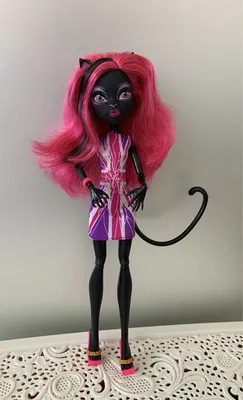 Кукла Monster High Кэтти Нуар (Catty Noir) - Бу Йорк, Бу Йорк (Boo York,  Boo York) - купить в Москве с доставкой по России