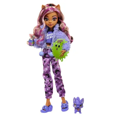 Кукла Monster High Monster High В модном наряде Клодин Вульф DVH23 купить  по цене 879 ₽ в интернет-магазине Детский мир