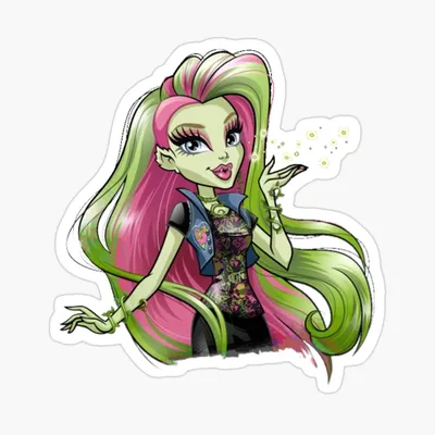 Monster High: Venus McFlytrap! Venus McFlytrap is the daughter of a plant  monster. Always loud and outspo… | Monster high art, Monster high  characters, Monster high