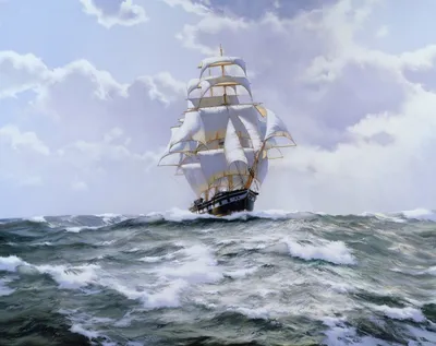 Изображение Пиратский корабль Море Реки Водопады Тропикал бриз Корабли и  маяки Разное Для подростков