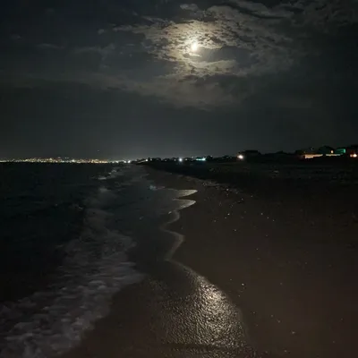 Пин от пользователя ami на доске Идеи для фото | Пляж ночью, Пейзажи,  Живописные пейзажи