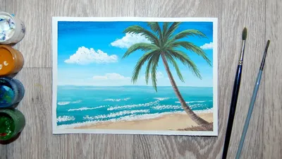 пальмы #море #пляж #sea | Пейзажи, Пальмы, Экзотические пляжи