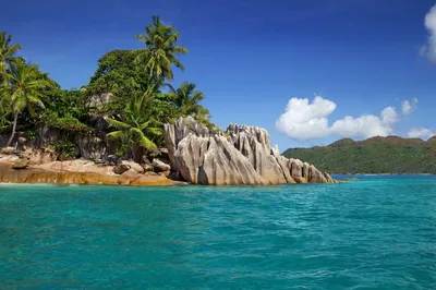 Тропики, море, пляж, песок, пальмы, облака, 2205x1470 | Flickr