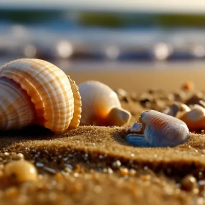Фотографии пляжа Море Природа песке Ракушки 2560x1671