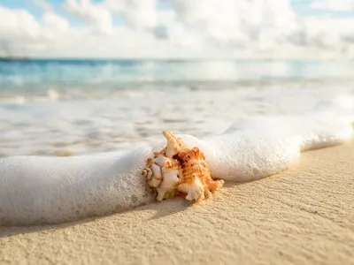 Море песок пляж волны (42 фото) - 42 фото
