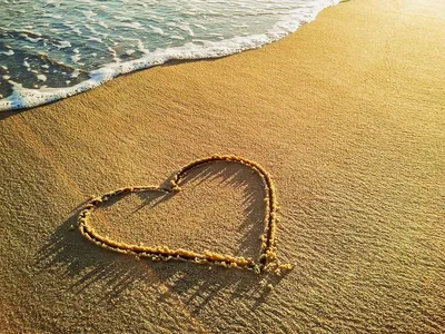 Сердце Любовь Пляж - Бесплатное фото на Pixabay - Pixabay