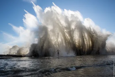 В Сочи во время ливней и штормов морская вода теплее воздуха на 2-3 градуса  | 13.08.2021 | Сочи - БезФормата