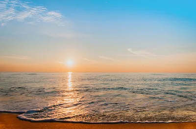 Красивый закат солнца на море. Крым. Казантип Photos | Adobe Stock