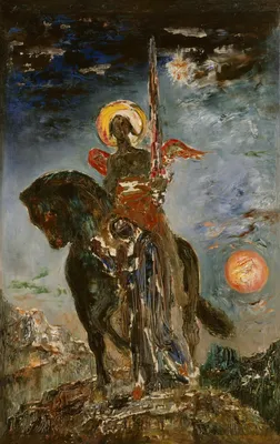 Гюстав Моро - Ангел Смерти, 1890, 67×110 см: Описание произведения | Артхив
