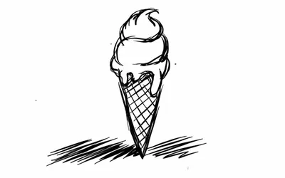 Картинки для срисовки мороженое (26 шт)