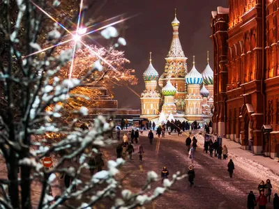 Moscow. Red Square. Winter - YouTube