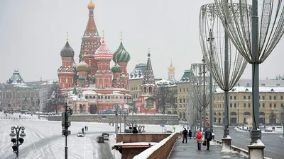 Виды Москвы и Петербурга : “Зима в Москве