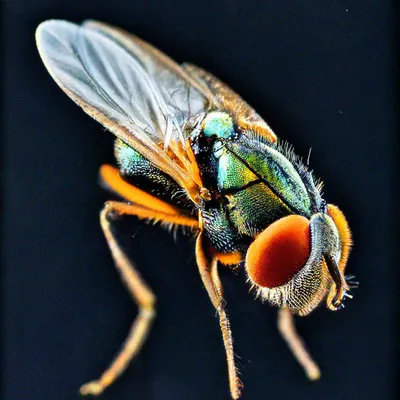 Личинки насекомых под микроскопом | Пикабу