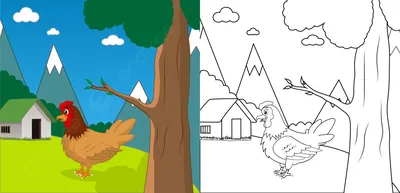 Подсчет мультяшных цыплят сельскохозяйственных животных обучающая игра  решение курица обучение вектор PNG , решение, курица, обучение PNG картинки  и пнг рисунок для бесплатной загрузки