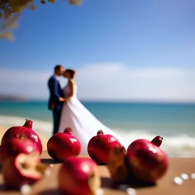 Романтический мужчина и женщина целуются на пляже стоковое фото ©dmbaker  151836932