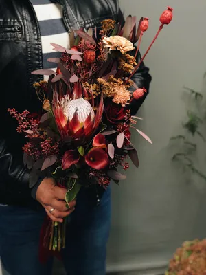 Мужской букет из цветов – купить с бесплатной доставкой в Москве