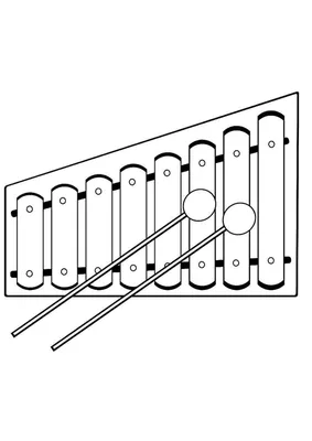 Музыкальные инструменты рисунки легкие - 38 фото