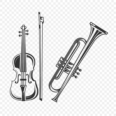 Pаскраска Музыкальные инструменты #167234 (объекты) – Раскраски для печати