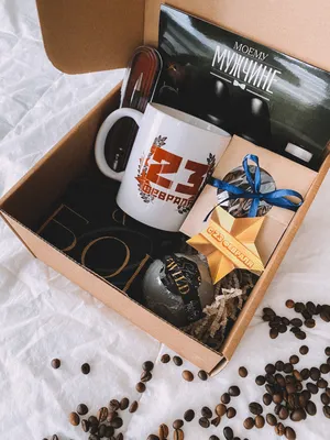 Подарок на 23 февраля мужчине \"Любимому человеку\" / набор с кружкой, кофе -  купить с доставкой по выгодным ценам в интернет-магазине OZON (470973902)