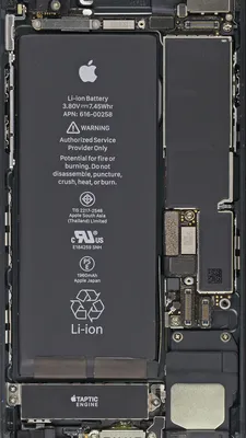 Силиконовый чехол для iPhone 7 с принтом «Черный фон и сердечки» — купить в  интернет-магазине Case Place