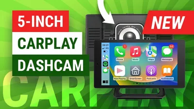 R12 Coral Vision 5-inch CarPlay Display With 4K Dashcam Review - YouTube
