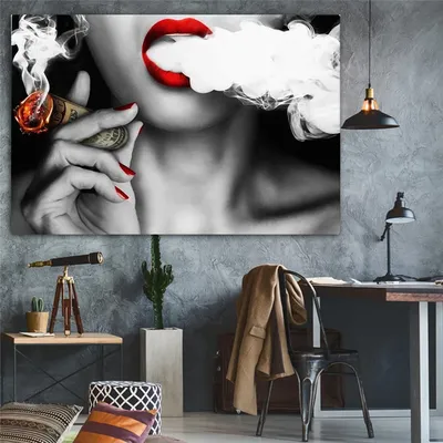 Скачать обои и картинки мужчина, пальто, галстук, шляпа, курит, сигара, дым  для рабочего стола в разрешении 3200x2400